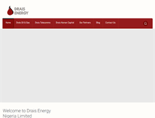 Tablet Screenshot of draisenergy.com